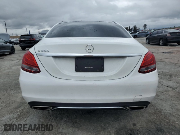 2018 Mercedes-Benz C with VIN WDDWF4JB1JR401947, listed as a Copart auction lot 48956665 with 93,467 mi miles and Salvage Title. Bid and sale history available at carsss.com. Image 6.