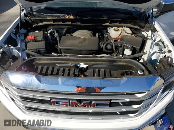 2022 GMC Sierra 1500 with VIN 1GTRHBEDXNZ612796, listed as a Copart auction lot 86163974 with 13,370 mi miles and Salvage Title. Bid and sale history available at DreamBid. Image 11.