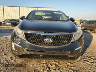 2013 Kia Sportage SX with VIN KNDPCCA68D7447781, listed as a Copart auction lot 85541454 with 136,211 mi miles and Salvage Title. Bid and sale history available at carsss.com. Image 5.