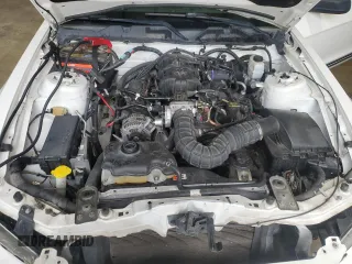 2010 Ford Mustang V6 with VIN 1ZVBP8ANXA5130978, listed as a Copart auction lot 55285385 with 127,633 mi miles and Salvage Title. Bid and sale history available at DreamBid. Image 11.