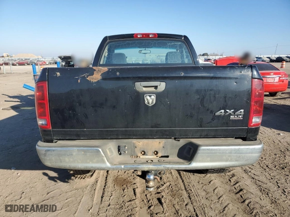 2005 Dodge Ram 1500 SLT with VIN 1D7HU16D85J599924, listed as a Copart auction lot 43427875 with 0 mi miles and Salvage Title. Bid and sale history available at carsss.com. Image 6.