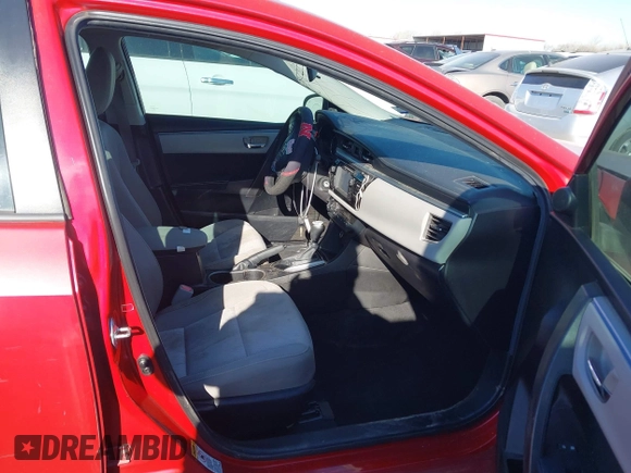 2015 Toyota Corolla L with VIN 5YFBURHE2FP324664, listed as a IAAI auction lot 41833842 with 145,440 mi miles and . Bid and sale history available at DreamBid. Image 5.