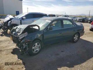 2000 Honda Accord EX z VIN 1HGCG1650YA077850, wystawiony jako Copart lot #57105575 z przebiegiem Nie podano mil oraz Szkoda całkowita • Salvage title. Historia ofert i sprzedaży dostępna na DreamBid. Obrazek 1.