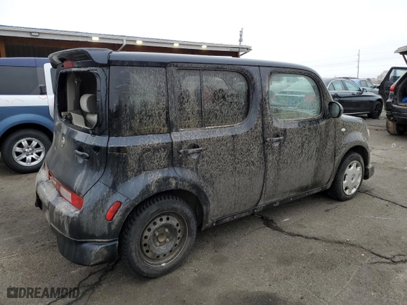 2010 Nissan Cube 1.8 S with VIN JN8AZ2KR0AT155203, listed as a Copart auction lot 47764885 with NaN miles and Salvage Title. Bid and sale history available at carsss.com. Image 3.