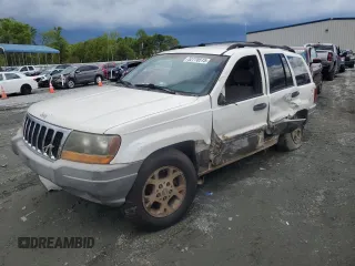 1999 Jeep Grand Cherokee Laredo with VIN 1J4GW58S6XC505916, listed as a Copart auction lot 52770515 with 262,692 mi miles and Salvage title. Bid and sale history available at DreamBid. Image 1.