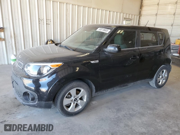 2019 Kia Soul with VIN KNDJN2A22K7694086, listed as a Copart auction lot 50019665 with 189,560 mi miles and Salvage Title. Bid and sale history available at carsss.com. Image 1.