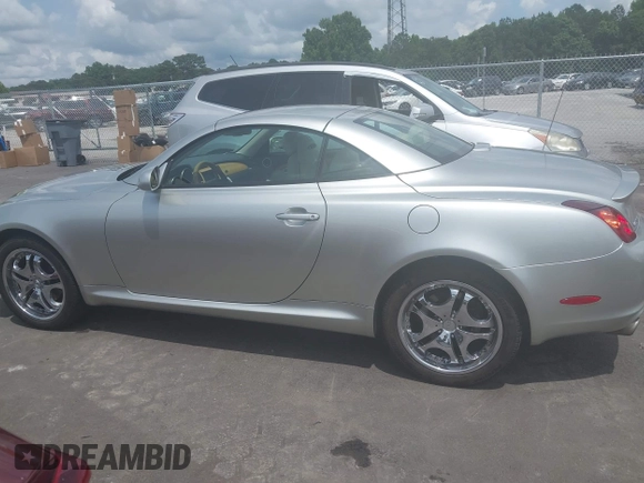 2005 Lexus SC 430 с VIN JTHFN48Y350067436, выставлен на аукционе IAAI как лот 42489208 с пробегом 165 431 миль миль и . История ставок и продаж доступна на DreamBid. Изображение 14.
