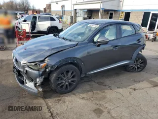2016 Mazda CX-3 Grand Touring with VIN JM1DKBD72G0108273, listed as a Copart auction lot 52844755 with 138,552 mi miles and Salvage Title. Bid and sale history available at carsss.com. Image 1.
