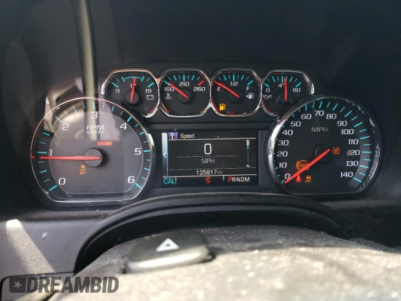 2016 Chevrolet Tahoe LT with VIN 1GNSCBKCXGR219824, listed as a Copart auction lot 61375945 with 135,817 mi miles and Salvage title. Bid and sale history available at DreamBid. Image 9.