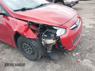 2013 Hyundai Accent GLS with VIN KMHCT4AE7DU420984, listed as a IAAI auction lot 42016902 with 145,166 mi miles and . Bid and sale history available at carsss.com. Image 6.