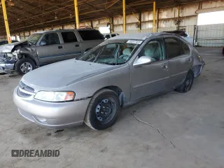 2001 Nissan Altima GXE with VIN 1N4DL01D81C165410, listed as a Copart auction lot 50257405 with 129,159 mi miles and Salvage Title. Bid and sale history available at carsss.com. Image 1.