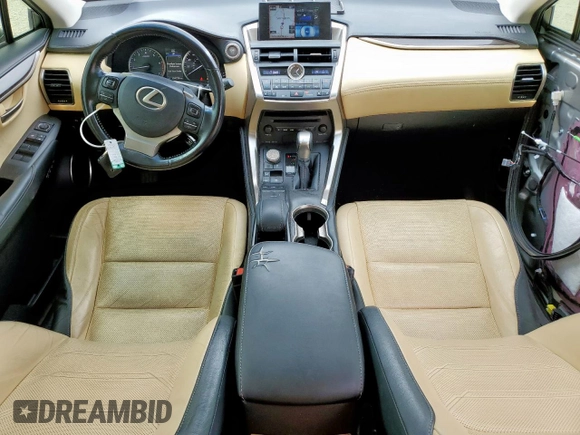 2015 Lexus NX 200t with VIN JTJYARBZ3F2013531, listed as a Copart auction lot 55515515 with 158,729 mi miles and Salvage title. Bid and sale history available at DreamBid. Image 8.