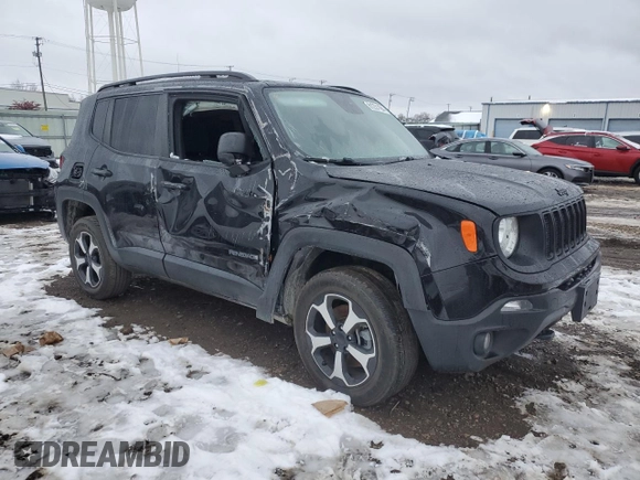 2020 Jeep Renegade Jeepster with VIN ZACNJBAB1LPL53003, listed as a Copart auction lot 81231194 with 78,348 mi miles and Salvage Title. Bid and sale history available at carsss.com. Image 4.