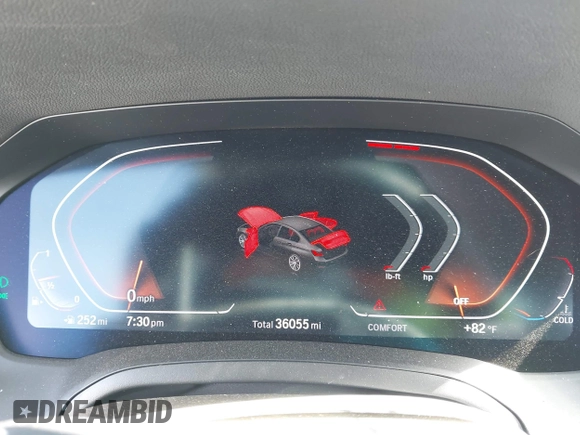 2020 BMW 3 Series 330i с VIN 3MW5R1J01L8B10868, выставлен на аукционе IAAI как лот 42335176 с пробегом 36 055 миль миль и . История ставок и продаж доступна на DreamBid. Изображение 7.