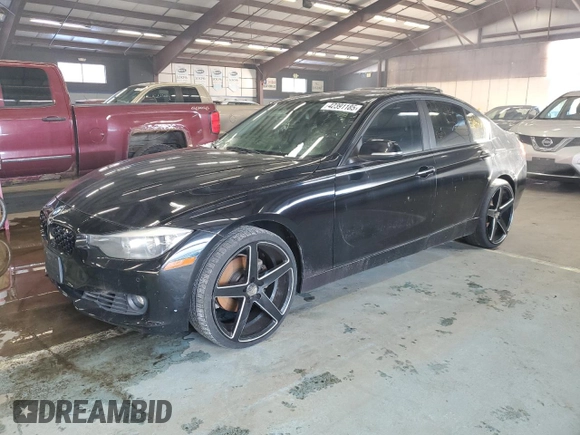 2015 BMW 3 Series 328i xDrive with VIN WBA3B5C5XFF960053, listed as a Copart auction lot 42391185 with 123,096 mi miles and Clean Title. Bid and sale history available at carsss.com. Image 1.