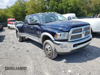 2017 Ram 3500 Laramie with VIN 3C63RRML0HG632121, listed as a Copart auction lot 68675344 with 126,129 mi miles and Salvage Title. Bid and sale history available at carsss.com. Image 4.