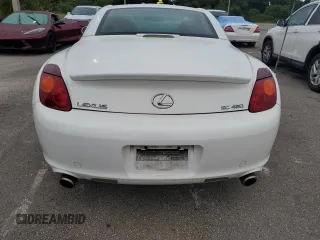 2002 Lexus SC with VIN JTHFN48Y720001922, listed as a Copart auction lot 75008854 with Not Provided miles and Non Repairable. Bid and sale history available at carsss.com. Image 6.