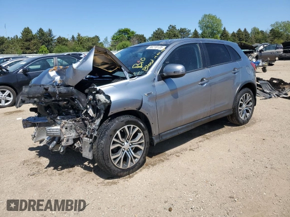 2016 Mitsubishi Outlander ES z VIN JA4AR3AU7GZ027998, wystawiony jako Copart lot #56218135 z przebiegiem Nie podano mil oraz Szkoda całkowita • Salvage title. Historia ofert i sprzedaży dostępna na DreamBid. Obrazek 1.