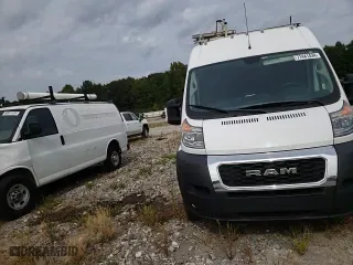 2020 Ram ProMaster Cargo Van with VIN 3C6TRVBG5LE132409, listed as a Copart auction lot 71441434 with 120,930 mi miles and Salvage Title. Bid and sale history available at carsss.com. Image 13.