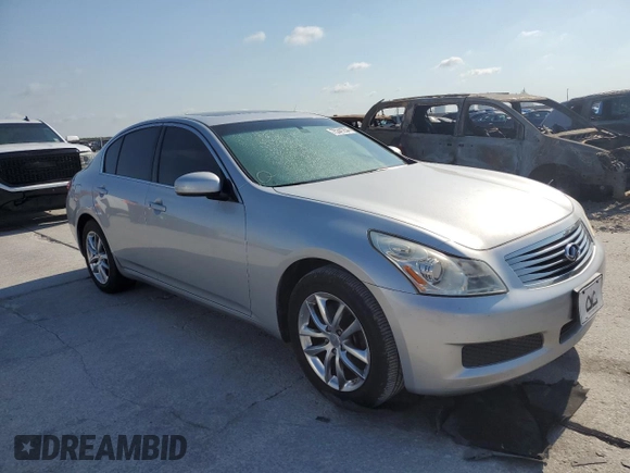 2008 Infiniti G35 x with VIN JNKBV61F48M267628, listed as a Copart auction lot 75341254 with Not Provided miles and Clean Title. Bid and sale history available at DreamBid. Image 4.