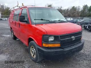 2012 GMC Savana Cargo with VIN 1GTW7FCA8C1126974, listed as a IAAI auction lot 42010602 with 251,367 mi miles. Bid and sale history available at carsss.com. Image 6.