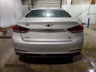 2019 Genesis G80 3.8L with VIN KMTFN4JE8KU309774, listed as a Copart auction lot 87968845 with 32,621 mi miles and Salvage Title. Bid and sale history available at DreamBid. Image 6.