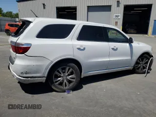 2013 Dodge Durango R/T with VIN 1C4SDJCT3DC695992, listed as a Copart auction lot 56043795 with 146,902 mi miles and Salvage title. Bid and sale history available at DreamBid. Image 3.