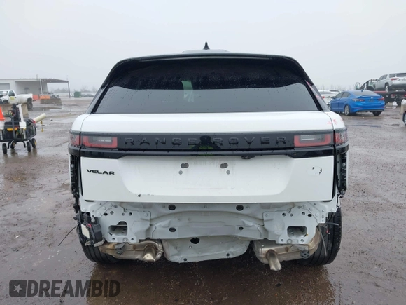 2023 Land Rover Range Rover Velar R-Dynamic S with VIN SALYT2EX4PA363619, listed as a IAAI auction lot 41379810 with 14,030 mi miles. Bid and sale history available at carsss.com. Image 6.
