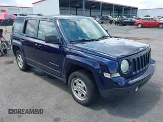 2017 Jeep Patriot Sport with VIN 1C4NJRBB3HD106209, listed as a IAAI auction lot 39805209 with 161,156 mi miles and . Bid and sale history available at DreamBid. Image 1.