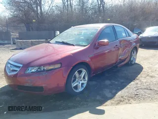 2005 Acura TL with VIN 19UUA66275A059639, listed as a IAAI auction lot 41660689 with 183,845 mi miles. Bid and sale history available at carsss.com. Image 6.