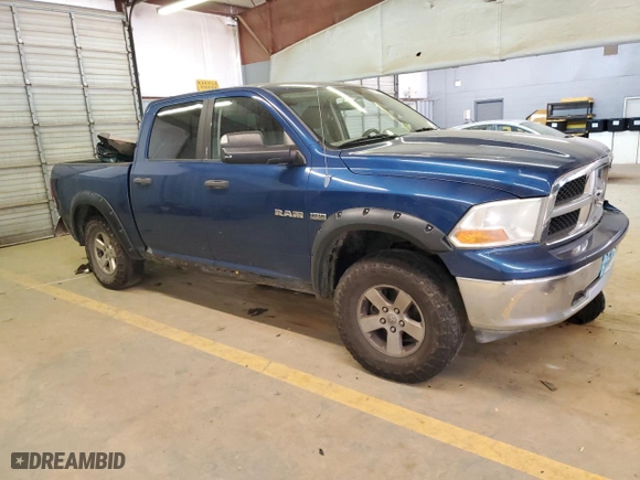 2010 Dodge Ram 1500 Laramie with VIN 1D7RV1CTXAS197825, listed as a Copart auction lot 60834494 with 187,822 mi miles and Salvage Title. Bid and sale history available at carsss.com. Image 4.