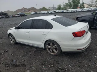 2017 Volkswagen Jetta GLI with VIN 3VW4T7AJ6HM342390, listed as a Copart auction lot 60408825 with 124,050 mi miles and Salvage title. Bid and sale history available at DreamBid. Image 2.