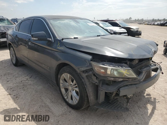 2014 Chevrolet Impala LT with VIN 1G1115SLXEU163379, listed as a Copart auction lot 46427624 with 137,400 mi miles and Clean title. Bid and sale history available at DreamBid. Image 4.