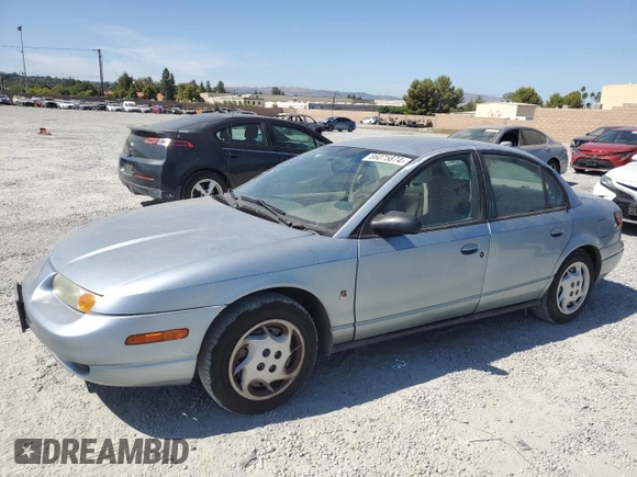2002 Saturn SL with VIN 1G8ZK52712Z291884, listed as a Copart auction lot 66075874 with 62,275 mi miles and Salvage Title. Bid and sale history available at carsss.com. Image 1.