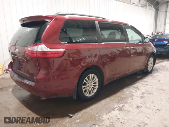 2015 Toyota Sienna XLE с VIN 5TDYK3DC5FS588258, выставлен на аукционе IAAI как лот 41089108 с пробегом 124 777 миль миль и . История ставок и продаж доступна на DreamBid. Изображение 4.
