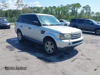 2009 Land Rover Range Rover Sport SC z VIN SALSH23459A193435, wystawiony jako IAAI lot #42514796 z przebiegiem 162 042 mil mil oraz . Historia ofert i sprzedaży dostępna na DreamBid. Obrazek 1.