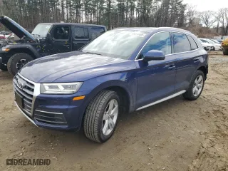 2018 Audi Q5 Premium Plus with VIN WA1BNAFY6J2209949, listed as a Copart auction lot 49224405 with 47,690 mi miles and Salvage Title. Bid and sale history available at carsss.com. Image 1.