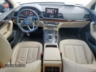 2020 Audi Q5 Premium Plus with VIN WA1BNAFY8L2018701, listed as a Copart auction lot 62367925 with Not provided miles and Salvage title. Bid and sale history available at DreamBid. Image 8.