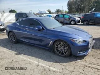 2017 Infiniti Q60 Sport with VIN JN1EV7EK6HM362853, listed as a Copart auction lot 48518255 with 139,405 mi miles and Salvage Title. Bid and sale history available at carsss.com. Image 4.