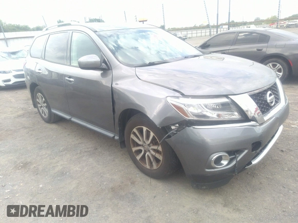 2016 Nissan Pathfinder Platinum with VIN 5N1AR2MNXGC625831, listed as a IAAI auction lot 42257421 with 162,803 mi miles and . Bid and sale history available at DreamBid. Image 1.
