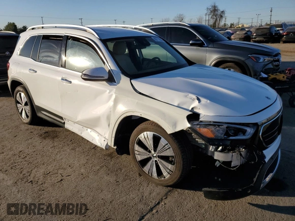 2023 Mercedes-Benz EQB 250+ z VIN W1N9M0CB9PN051060, wystawiony jako Copart lot #88711895 z przebiegiem 19 154 mil mil oraz Szkoda całkowita • Salvage title. Historia ofert i sprzedaży dostępna na DreamBid. Obrazek 4.