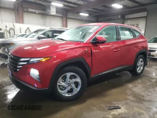 2022 Hyundai Tucson SE with VIN 5NMJACAE6NH153941, listed as a Copart auction lot 45759915 with 7,967 mi miles and Salvage Title. Bid and sale history available at carsss.com. Image 1.