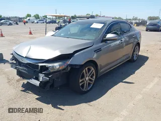 2013 Kia Optima SX with VIN 5XXGR4A61DG178390, listed as a IAAI auction lot 42212824 with 128,055 mi miles and . Bid and sale history available at DreamBid. Image 2.