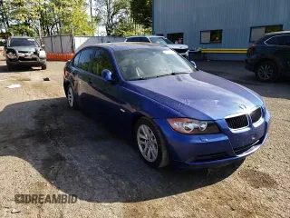 2007 BMW 3 Series 328xi with VIN WBAVC93587K034241, listed as a Copart auction lot 55889595 with 131,836 mi miles and Salvage title. Bid and sale history available at DreamBid. Image 13.