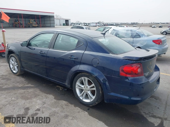 2014 Dodge Avenger SXT z VIN 1C3CDZCB2EN102742, wystawiony jako IAAI lot #41807662 z przebiegiem 140 281 mil mil oraz . Historia ofert i sprzedaży dostępna na DreamBid. Obrazek 3.