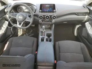 2025 Nissan Sentra SR with VIN 3N1AB8DV4SY248461, listed as a Copart auction lot 47470855 with 1,885 mi miles and Salvage Title. Bid and sale history available at carsss.com. Image 8.