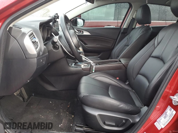 2018 Mazda 3 Touring with VIN 3MZBN1V33JM241145, listed as a Copart auction lot 46646745 with 58,505 mi miles and Salvage Title. Bid and sale history available at DreamBid. Image 7.