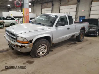 2004 Dodge Dakota Sport with VIN 1D7HG32N14S733389, listed as a Copart auction lot 46716745 with 169,510 mi miles and Clean Title. Bid and sale history available at carsss.com. Image 1.