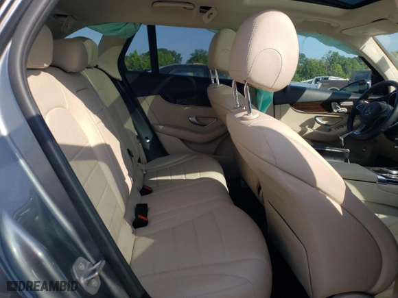 2017 Mercedes-Benz GLC with VIN WDC0G4JB1HF166291, listed as a Copart auction lot 65521144 with 0 mi miles and Salvage Title. Bid and sale history available at carsss.com. Image 12.