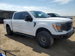 2021 Ford F-150 XL with VIN 1FTFW1E84MKD22275, listed as a Copart auction lot 56565655 with 92,867 mi miles and Salvage title. Bid and sale history available at DreamBid. Image 4.